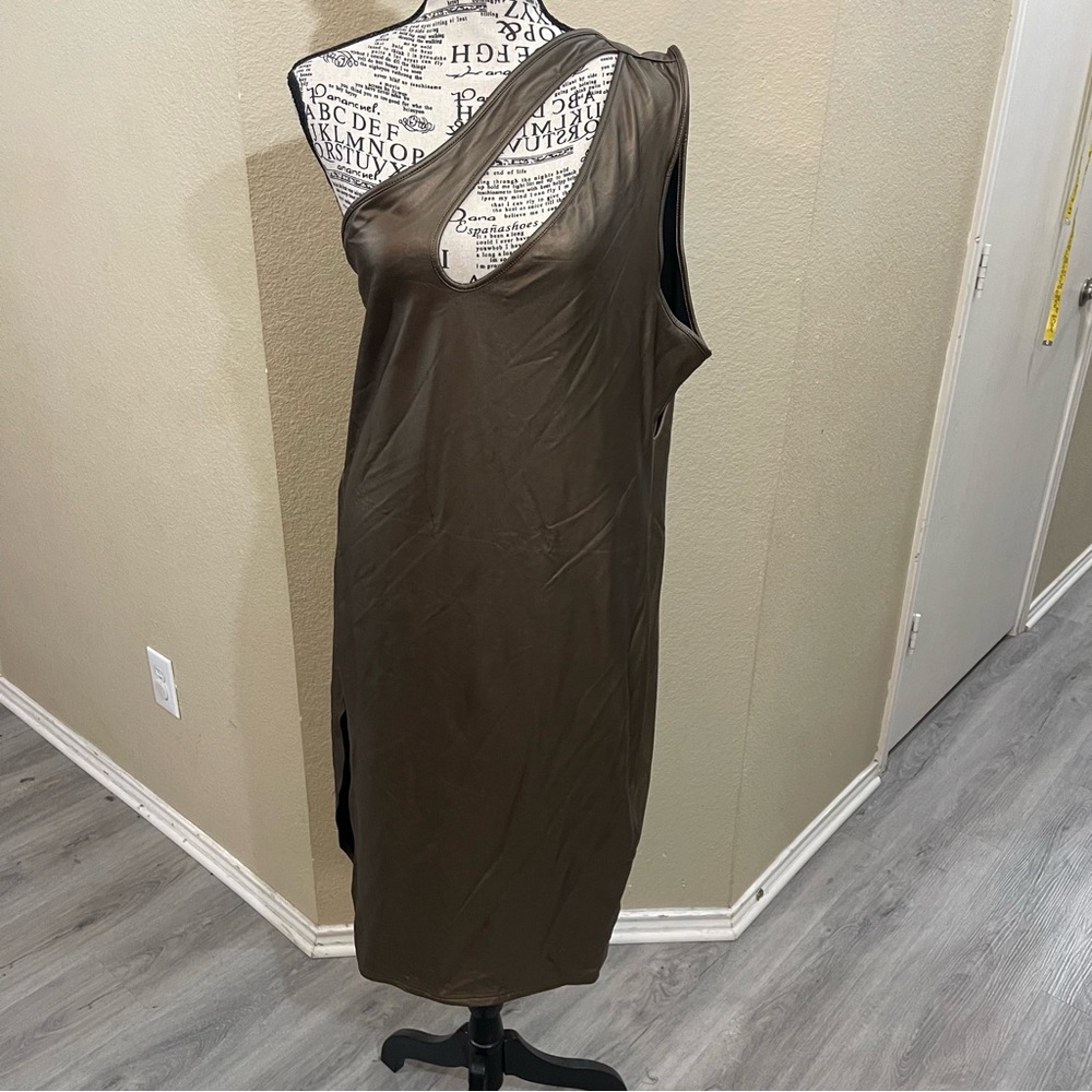 SHEIN sxy one shoulder dress plus 3X‎